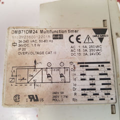 Carlo gavazzi dmb71dm24 multifunction timer