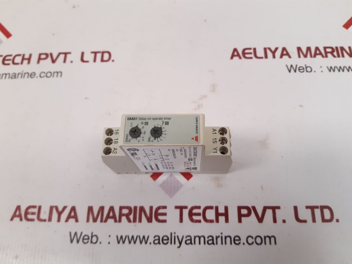 Carlo gavazzi daa51cm24b001 delay on operate timer