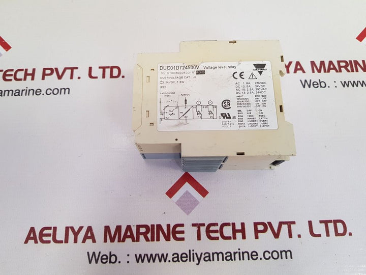 Carlo gavazzi duc01d724500v voltage level relay