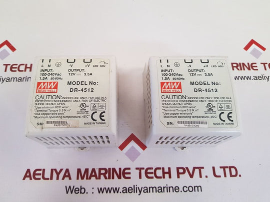 Mean well dr-4512 power supply