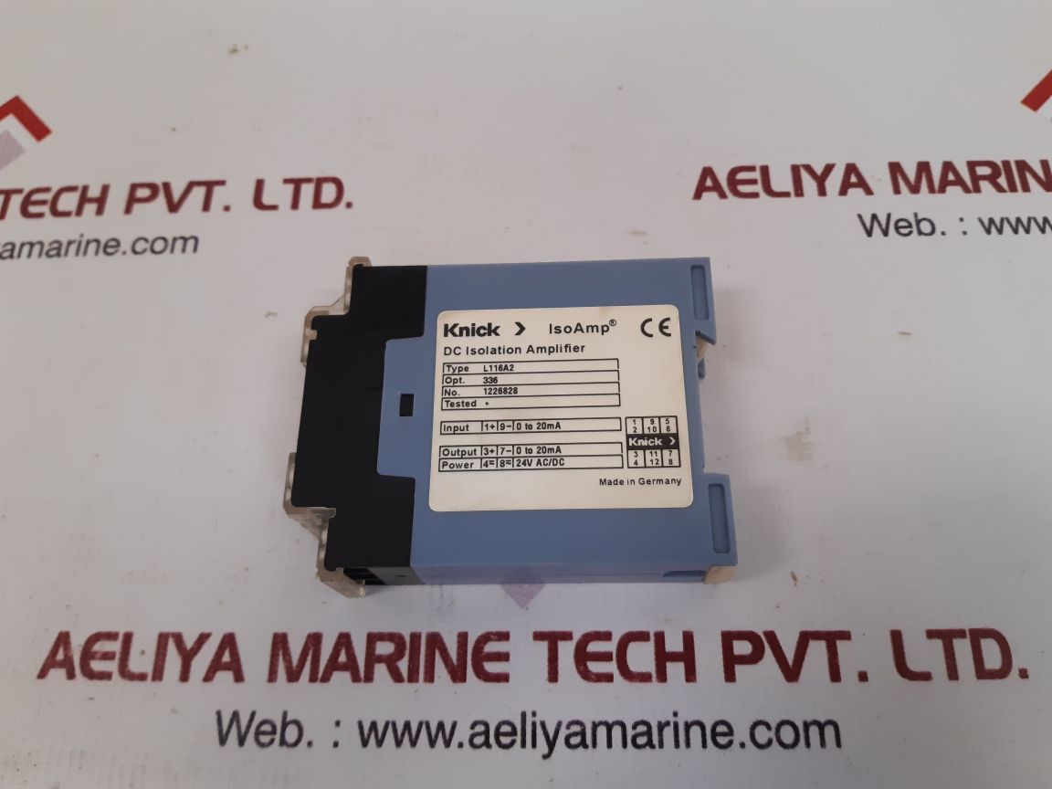 Knick l116a2 dc isolation amplifier new
