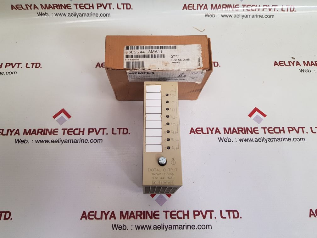 Siemens simatic s5 digital output module 6es5 441-8ma11 