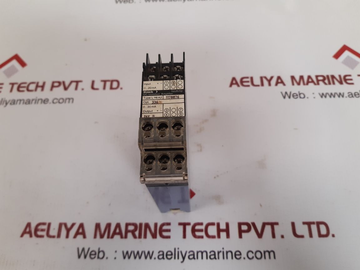 Knick l116a2 dc isolation amplifier used