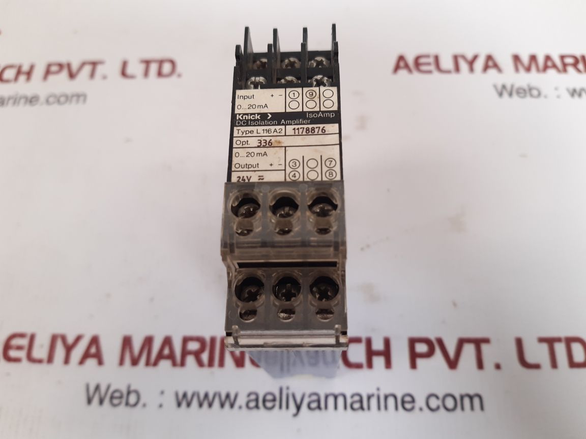 Knick l116a2 dc isolation amplifier used