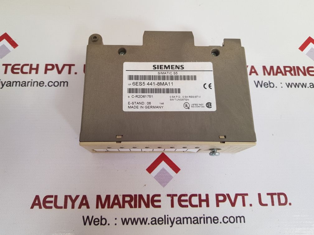 Siemens simatic s5 digital output module 6es5 441-8ma11 
