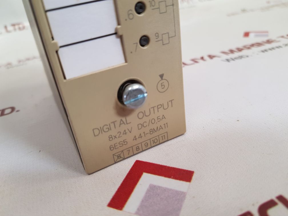 Siemens simatic s5 digital output module 6es5 441-8ma11 