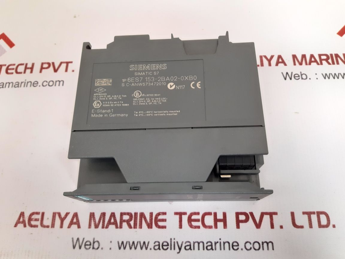 Siemens 6es7 153-2ba02-0xb0 simatic s7 dp slave interface module