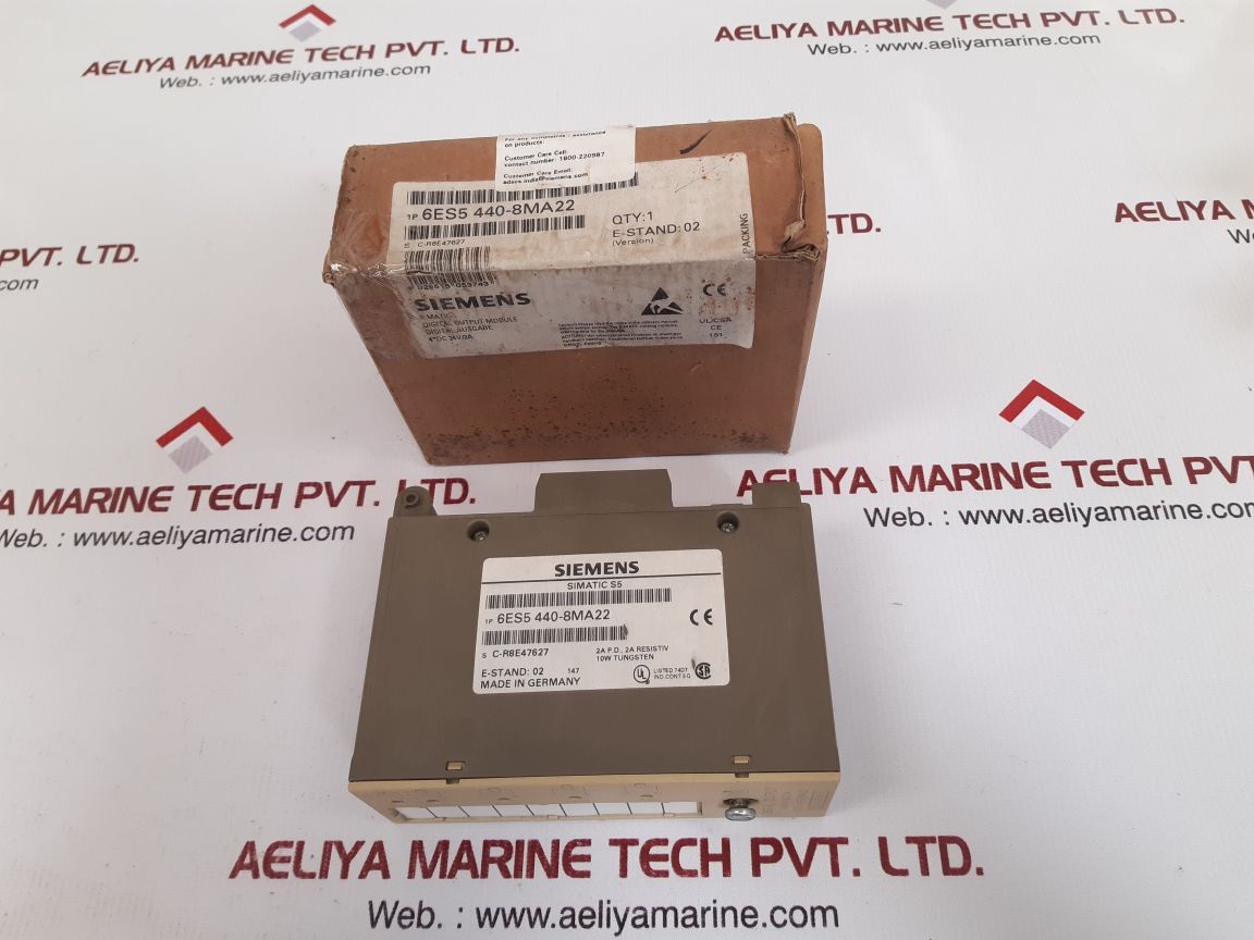 Siemens simatic s5 6es5 440-8ma22 digital output module