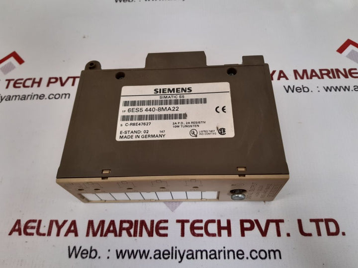 Siemens simatic s5 6es5 440-8ma22 digital output module