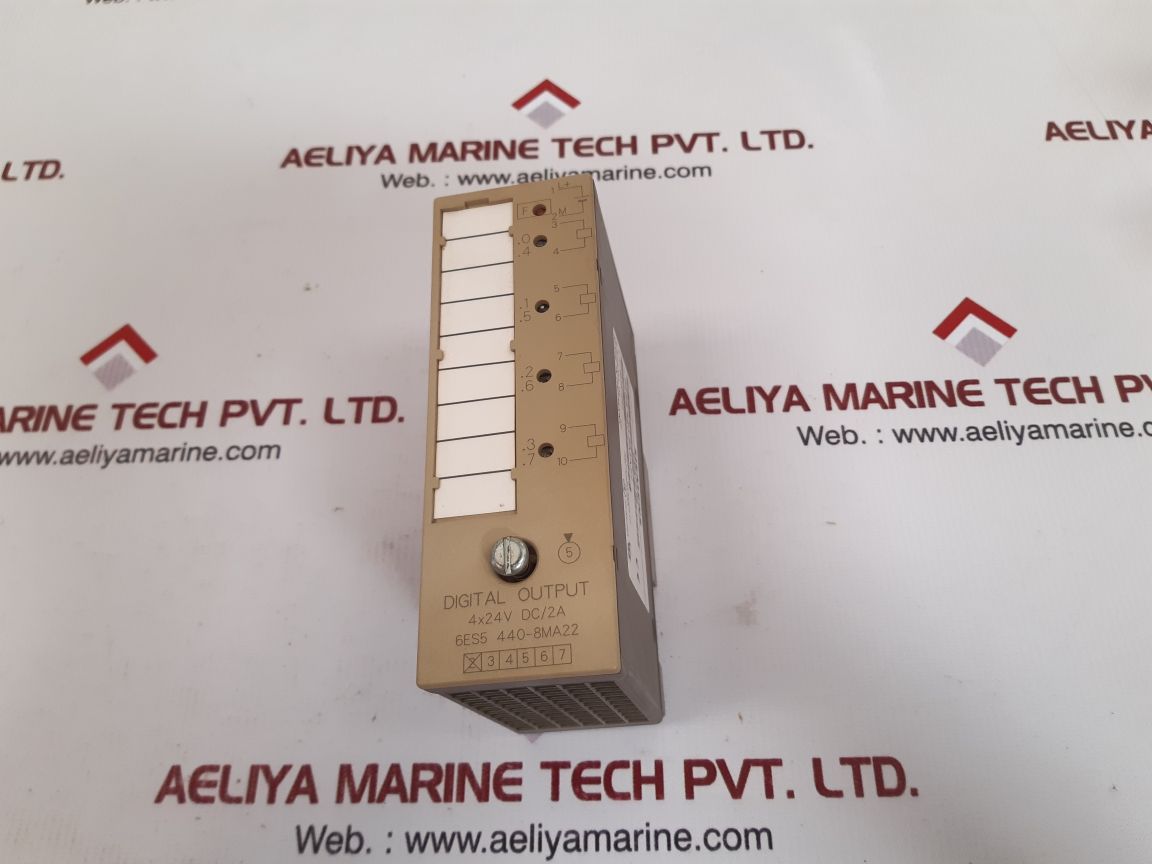 Siemens simatic s5 6es5 440-8ma22 digital output module