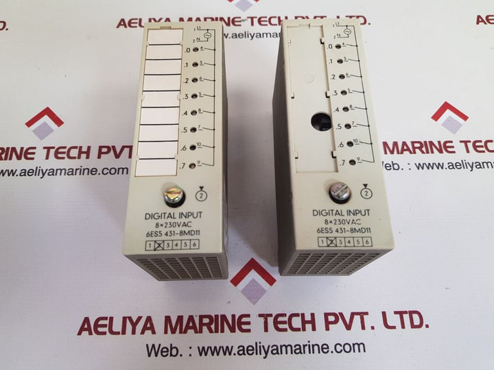 Siemens 6es5 431-8md11 digital input module
