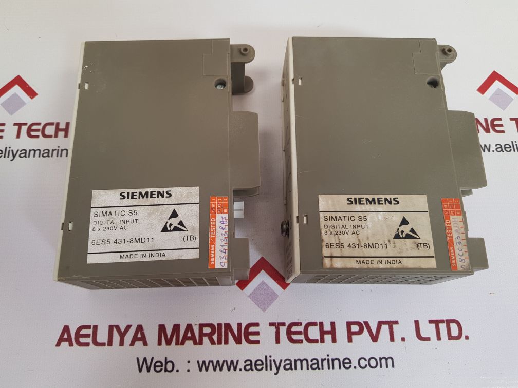 Siemens 6es5 431-8md11 digital input module
