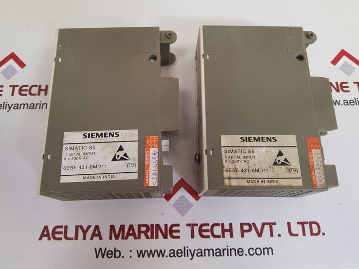 Siemens 6es5 431-8md11 digital input module
