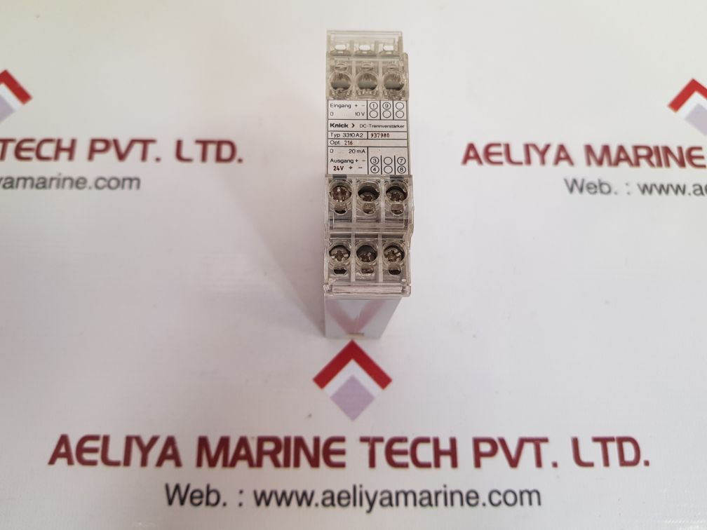 Knick 3310a2 dc isolating amplifier 
