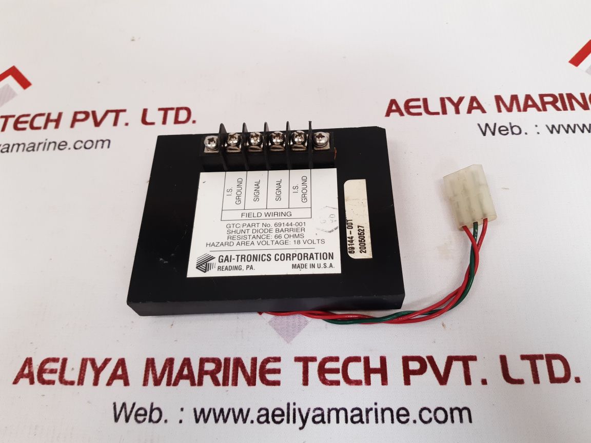 Gai-tronics 69144-001 shunt diode barrier