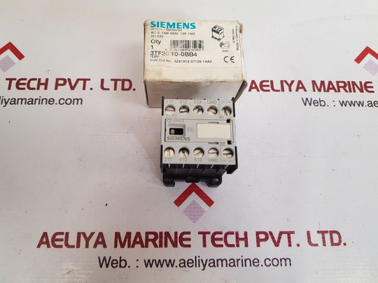 Siemens 3tf2010-0bb4 contactor dc 24v
