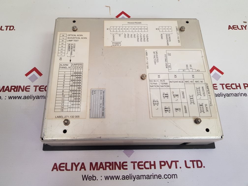 Stn systemtechnik nord 271.132.304 indic panel mt32