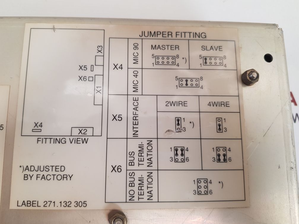 Stn systemtechnik nord 271.132.304 indic panel mt32