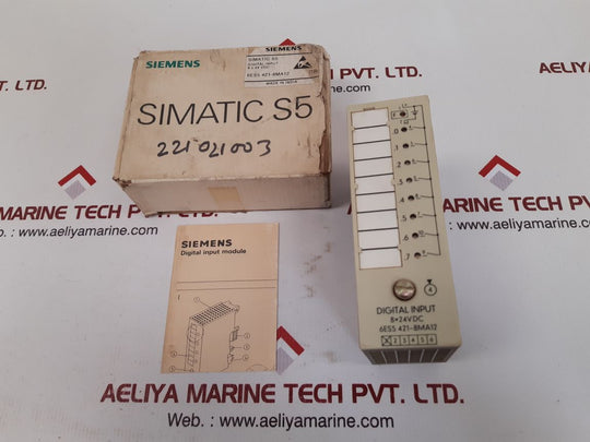 Siemens 6es5 421-8ma12 digital input module new