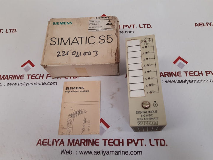 Siemens 6es5 421-8ma12 digital input module new