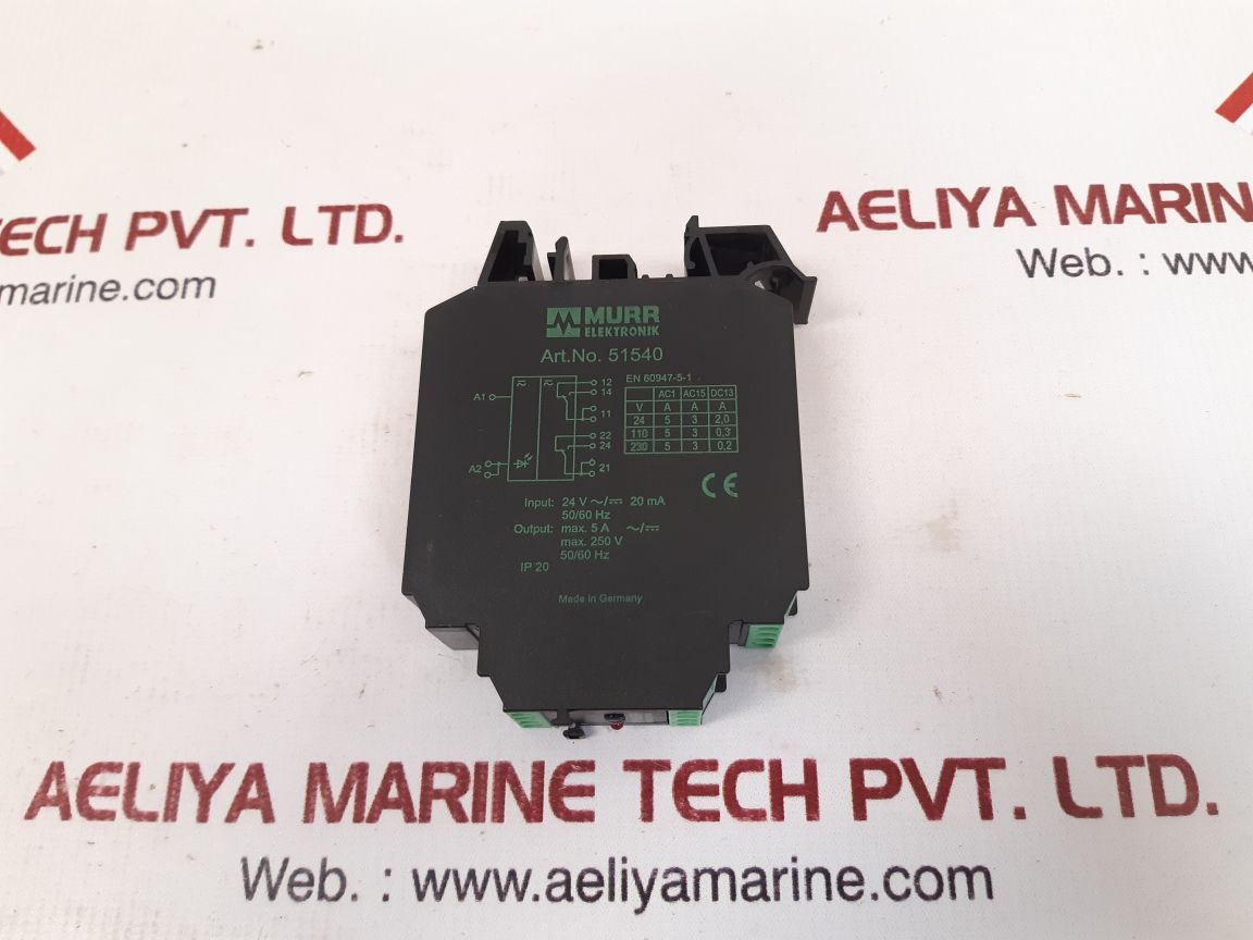 Murr elektronik 51540 output relay new