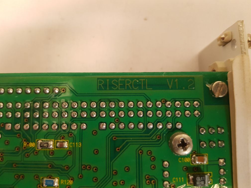 Cameron riserctl v1.2 rcb controller card c/w software