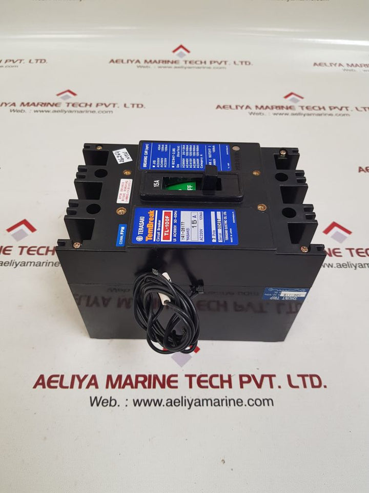 Terasaki tl-100f 3-pole circuit breaker 
