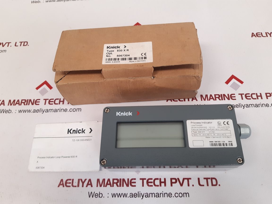 Knick 830xr loop powered process indicator