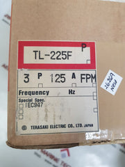 Terasaki tl-225f 3-pole circuit breaker 125a
