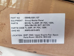 Terasaki tl-225f 3-pole circuit breaker 125a
