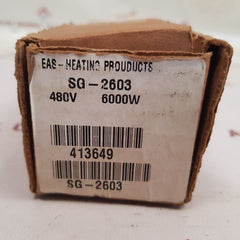 W w grainger sg-2603 water heating element 480v 6000w