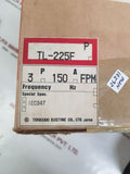 Terasaki tl-225f 3-pole circuit breaker 150a