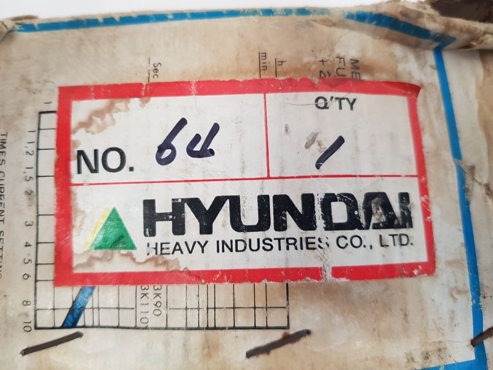 Hyundai hor3k,110 thermal overload relay