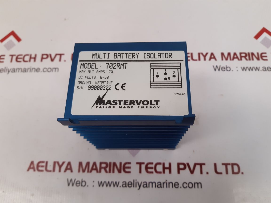 Mastervolt 702rmt multi battery isolator