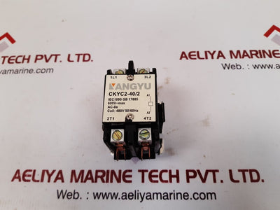 Kangyu contactor ckyc2-40/2 coil 480v 50/60hz