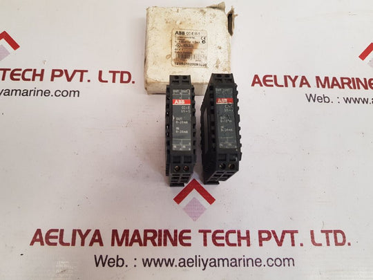 Abb Cc-ei/I-1 Current Converter Isolator 1Svr010200R160 0-20Ma