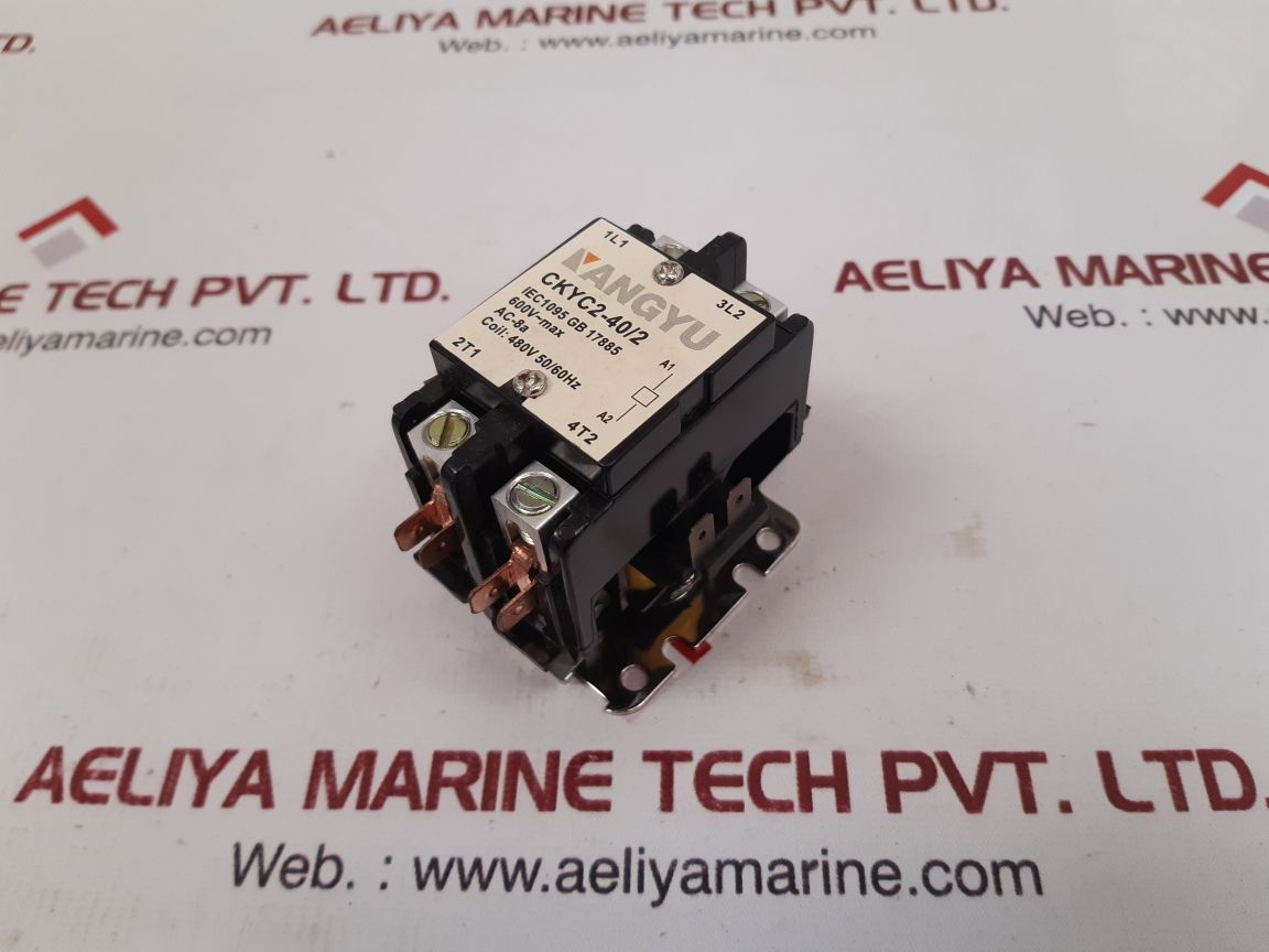 Kangyu contactor ckyc2-40/2 coil 480v 50/60hz