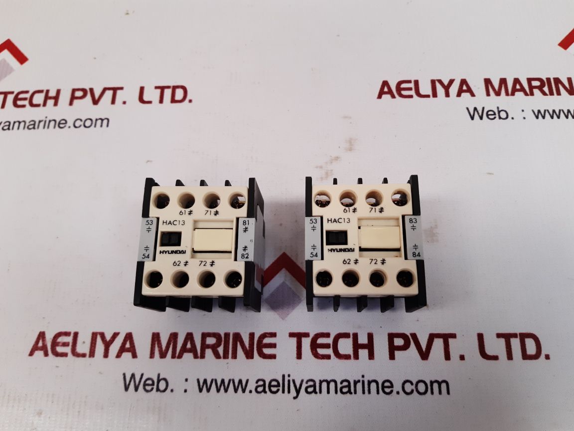 Hyundai hac13 auxiliary contact block New