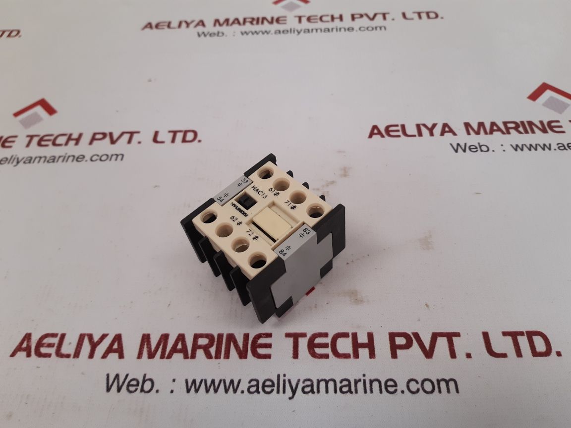 Hyundai hac13 auxiliary contact block New