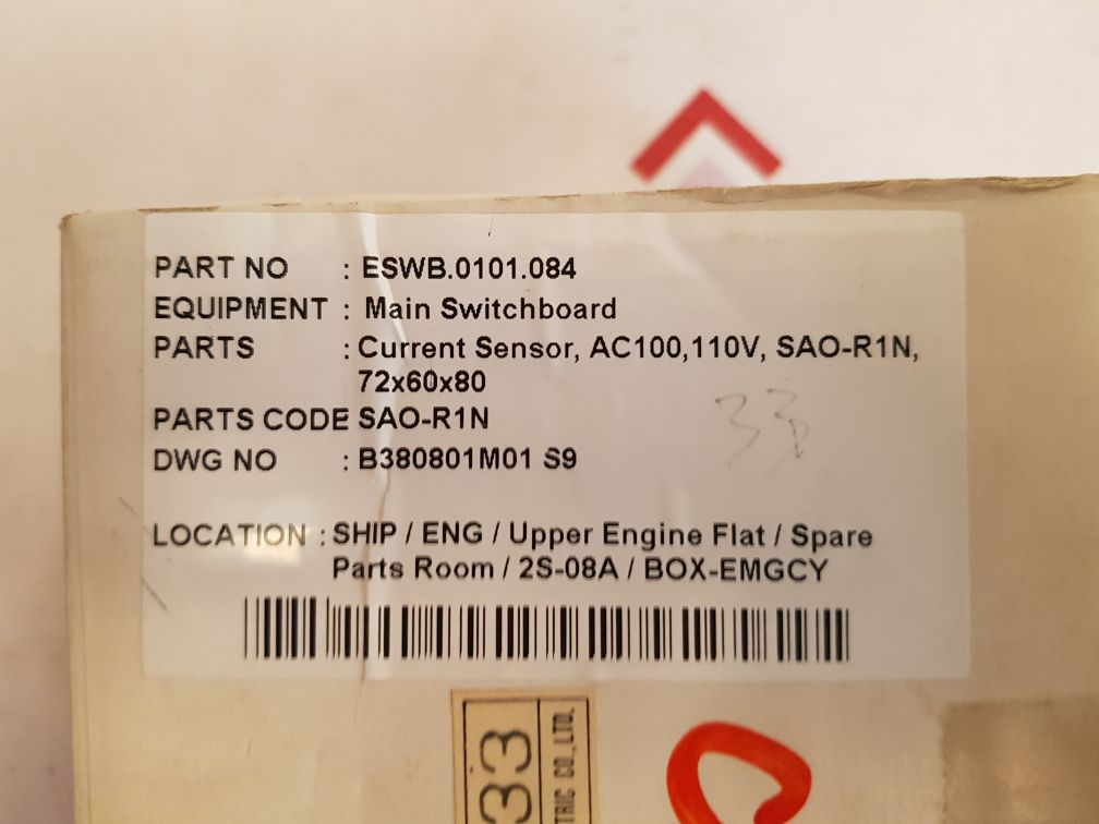 Omron sao-r1n current sensor