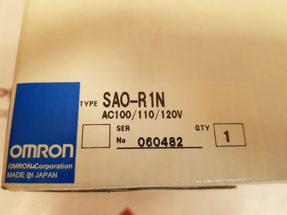 Omron sao-r1n current sensor
