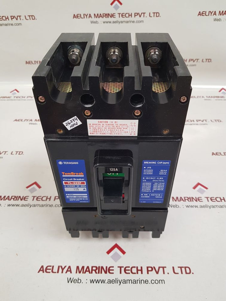 Terasaki tl-225f 3-pole circuit breaker