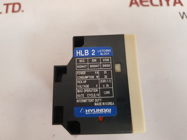Hyundai hlb 2 latching block