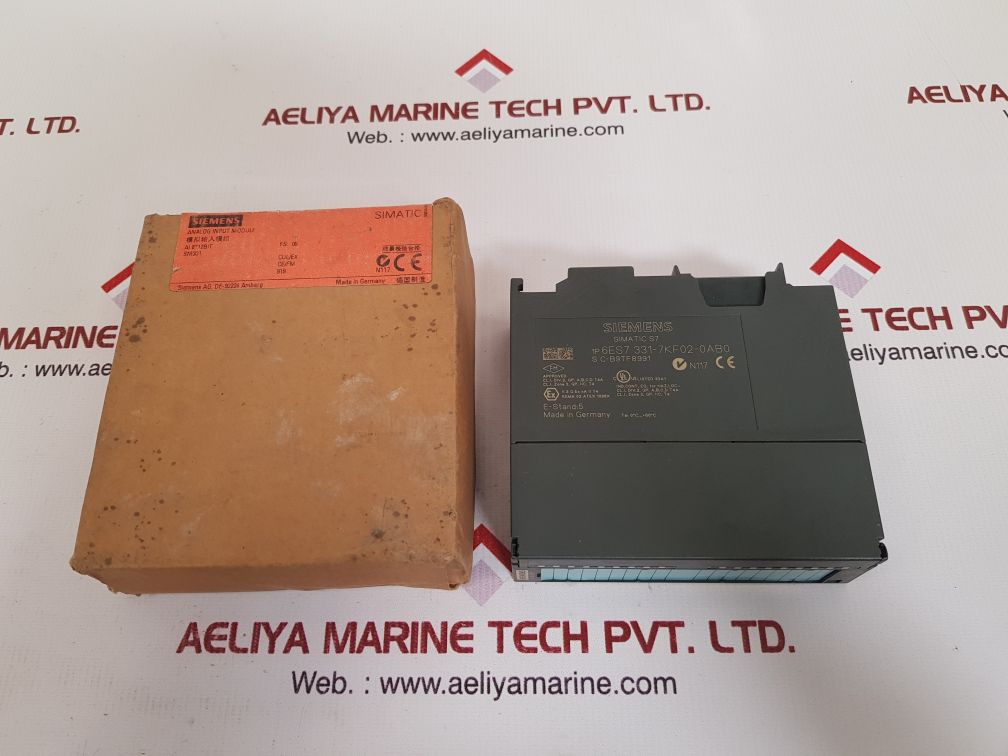 Siemens 6es7 331-7kf02-0ab0 simatic s7 analog input module new