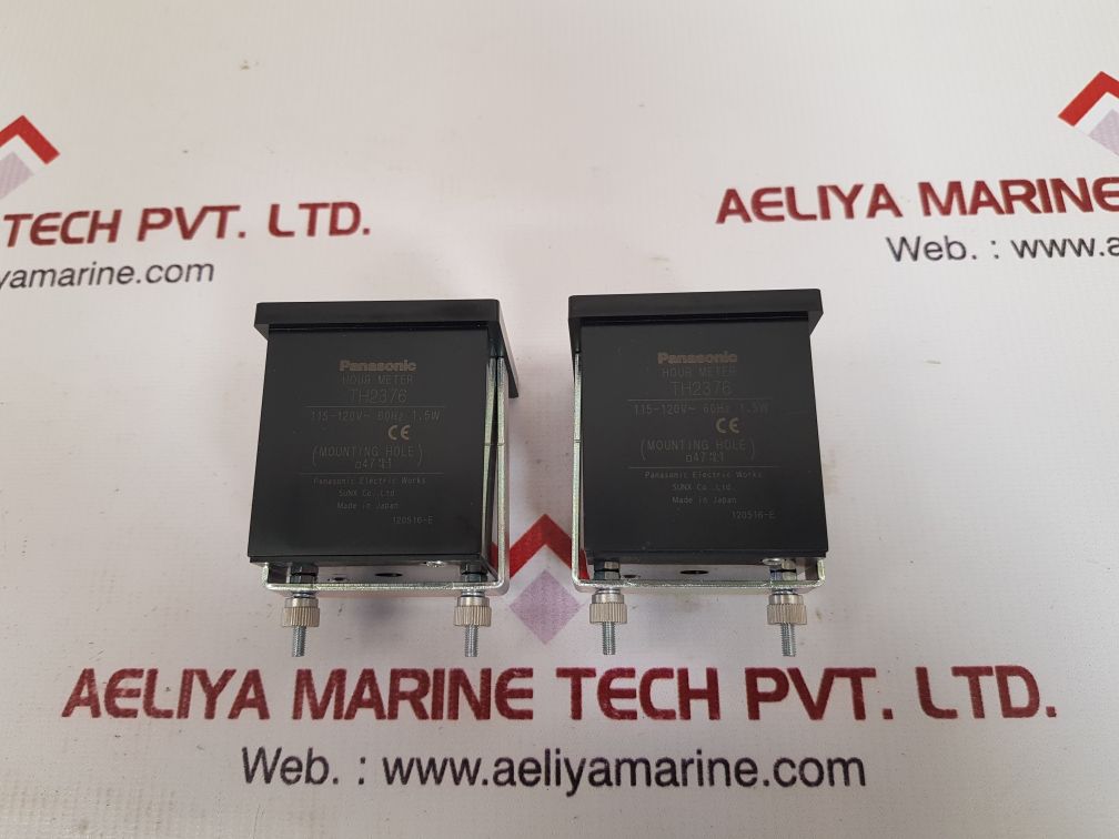 Panasonic electric th2376 hour meter