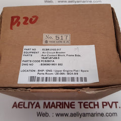Terasaki electric ecbr.0103.017 aux contact block