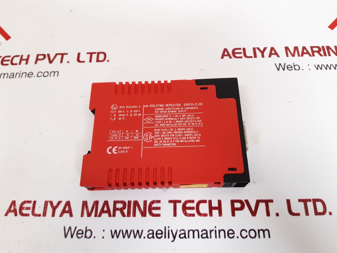 Stahl 9311/51-11-00 ma-isolating repeater
