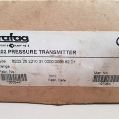 Trafag 8202.25.2210 pressure transmitter