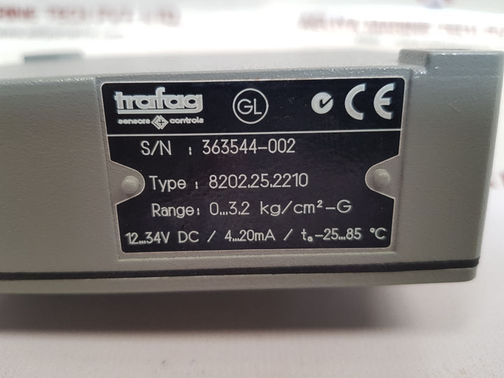 Trafag 8202.25.2210 pressure transmitter