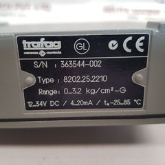 Trafag 8202.25.2210 pressure transmitter